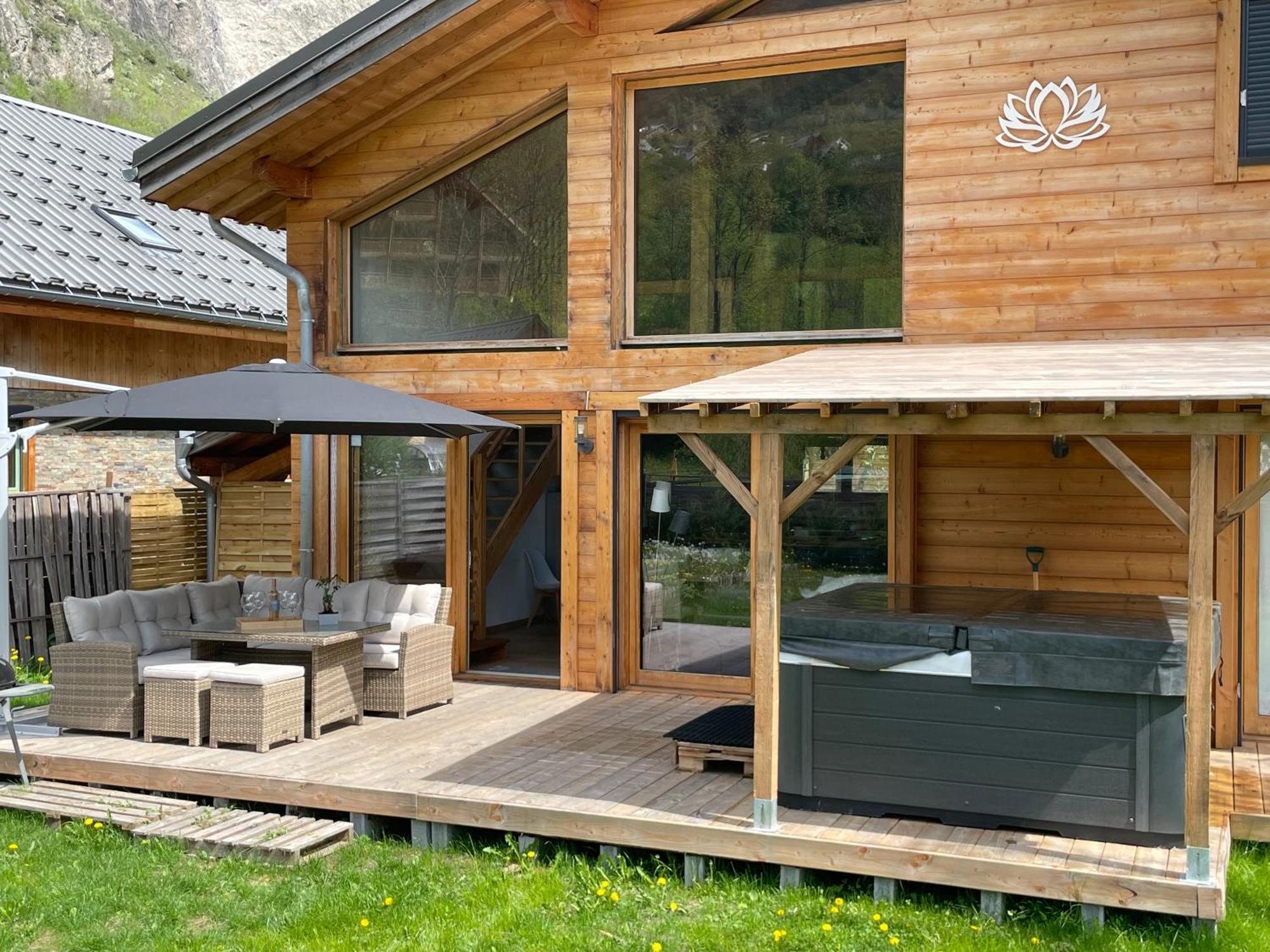 Chalet Le Lotus Blanc Les Deux Alpes Bagian luar foto