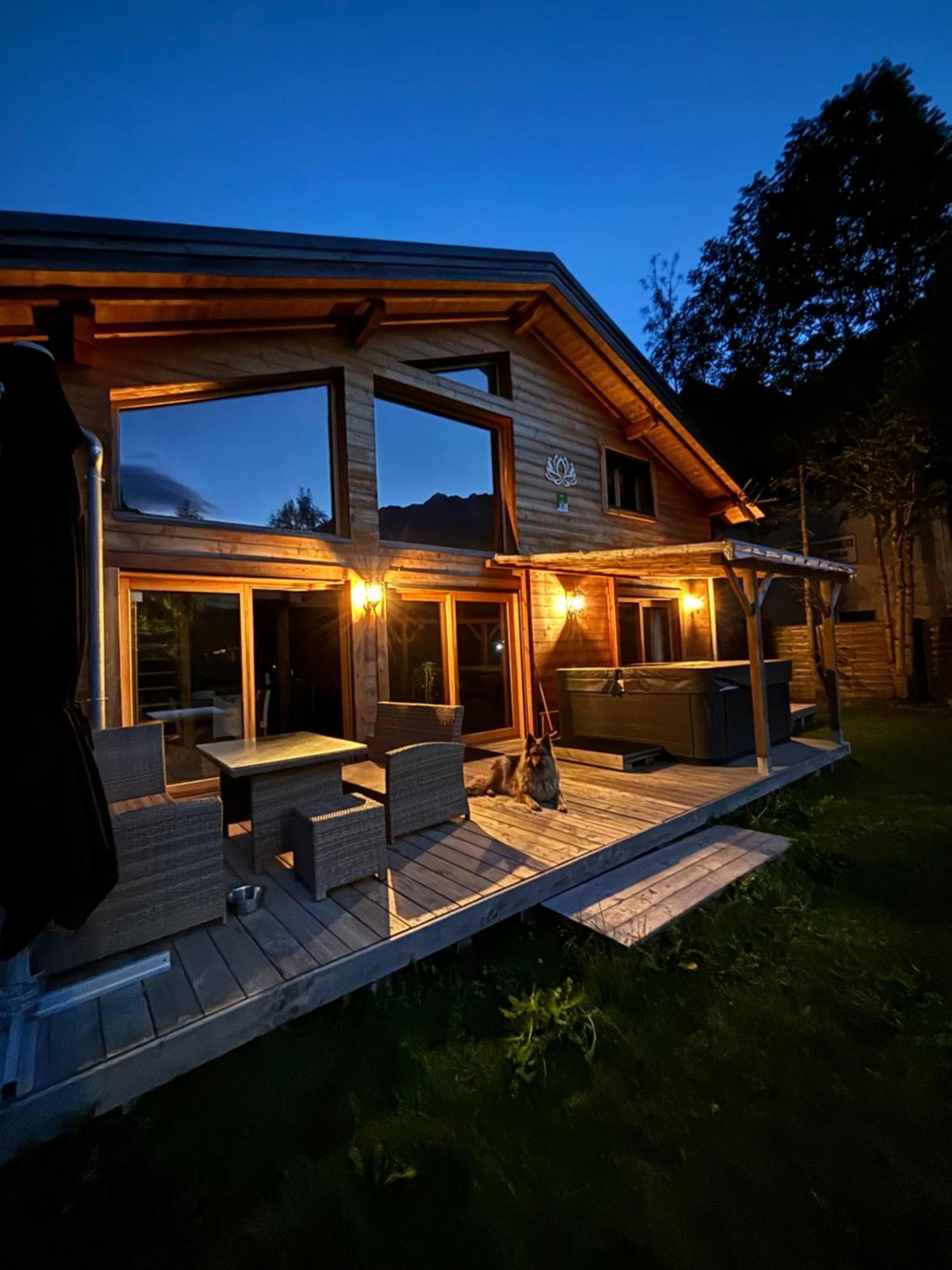 Chalet Le Lotus Blanc Les Deux Alpes Bagian luar foto